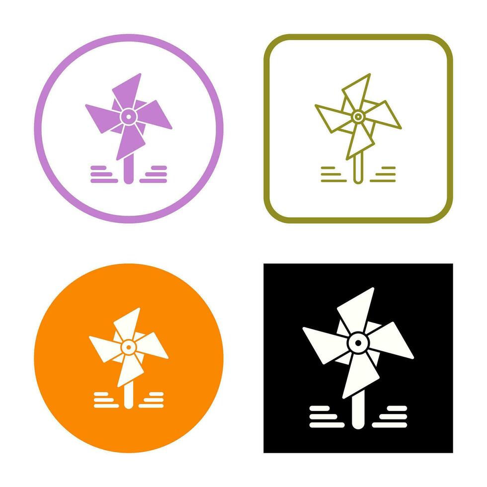 Pinwheel Vector Icon