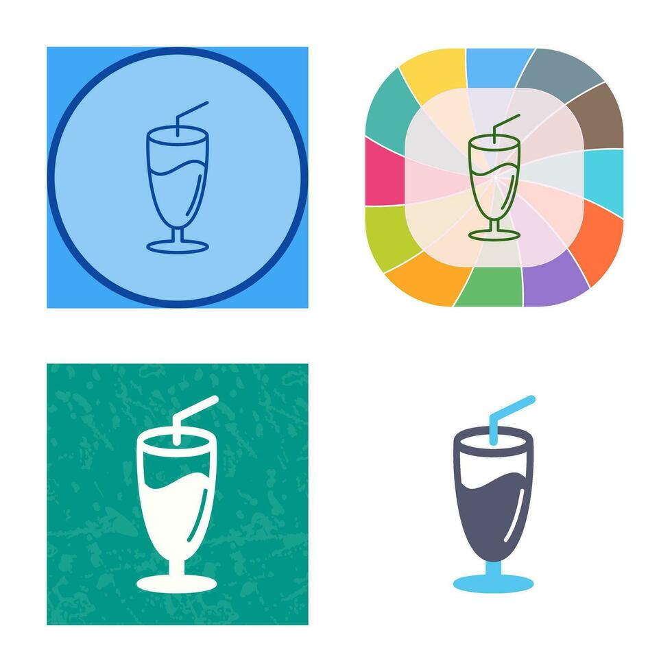 Milkshake Vector Icon