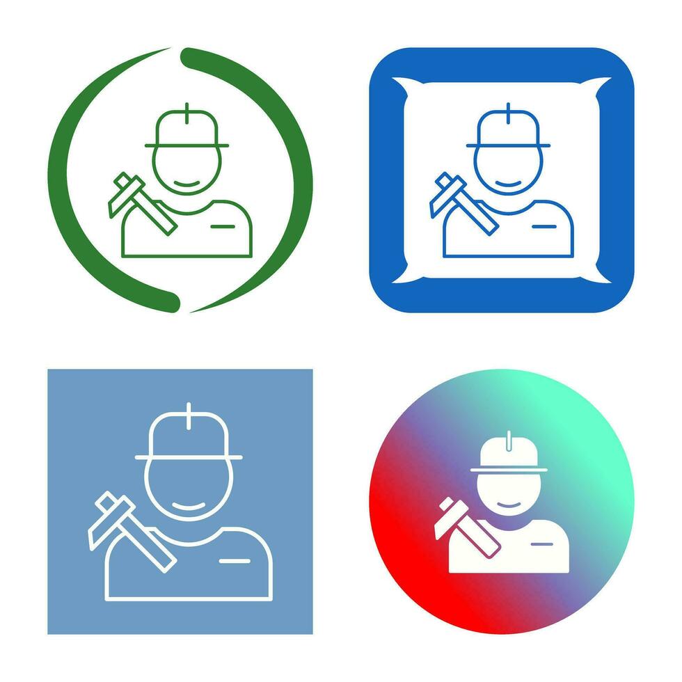 Worker Vector Icon