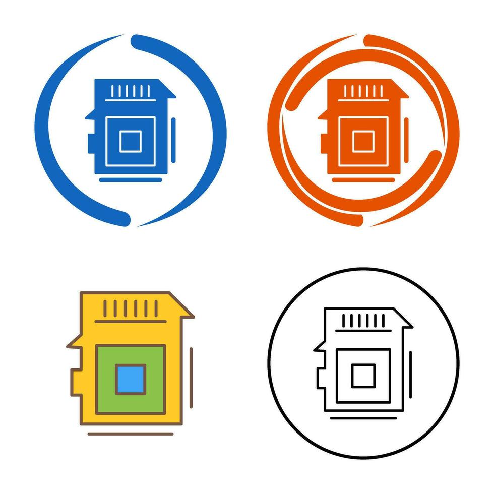 Sd Card Vector Icon