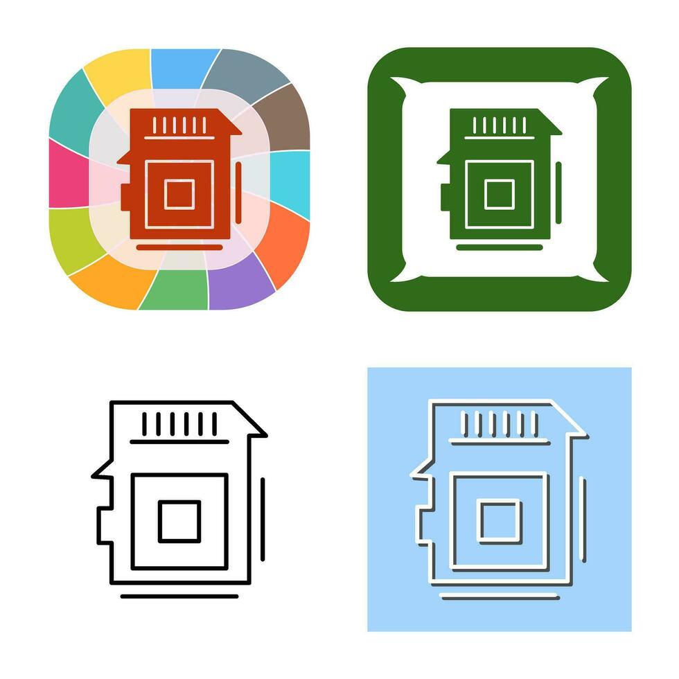 Sd Card Vector Icon