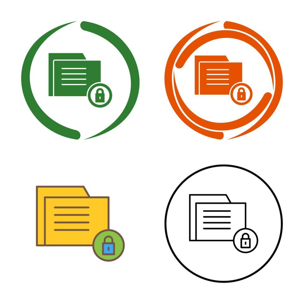 Data Security Vector Icon