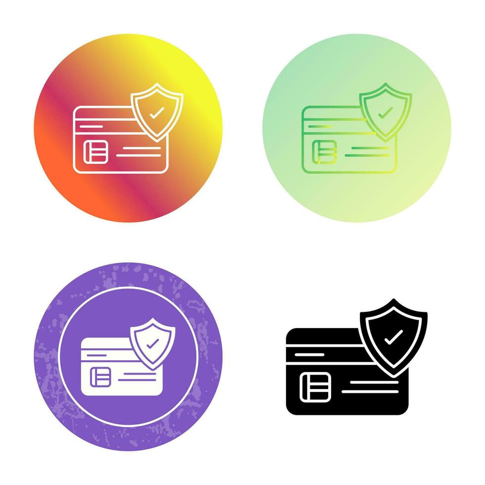 Card Protection Vector Icon