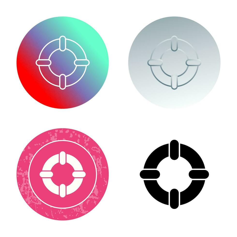 Life Saver Vector Icon