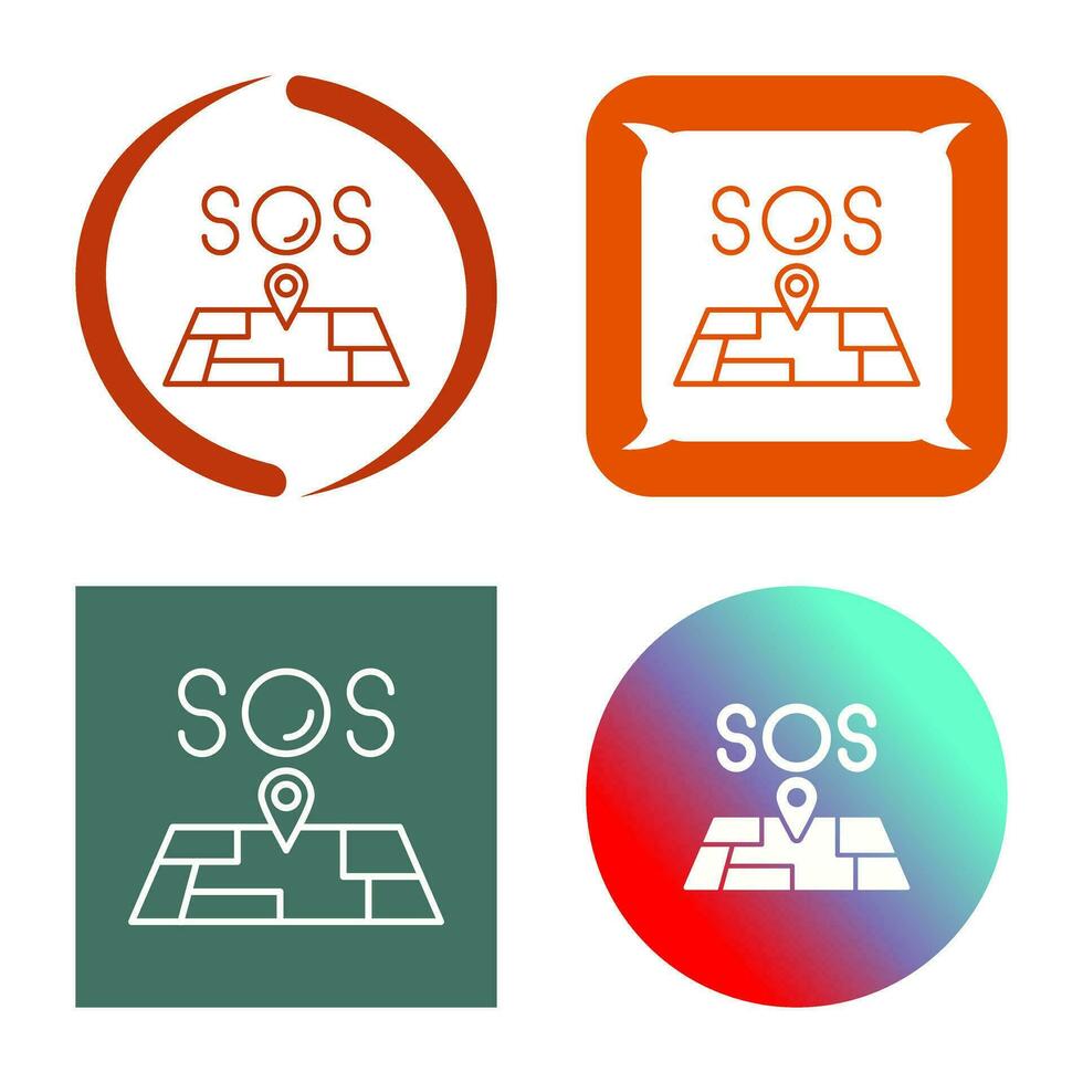 Sos Vector Icon