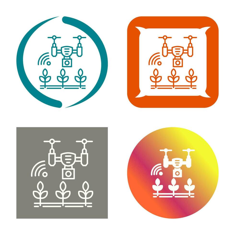 Smart Farm Vector Icon