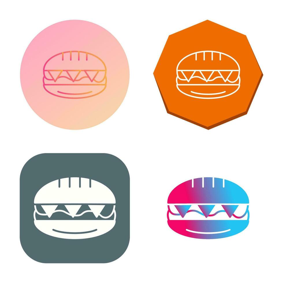 Sandwich Vector Icon