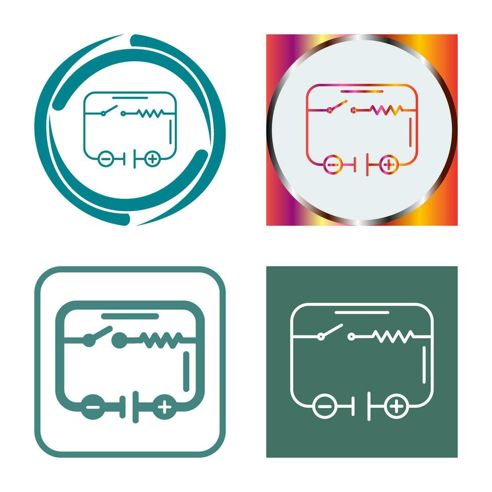 Electrical Circuit Vector Icon