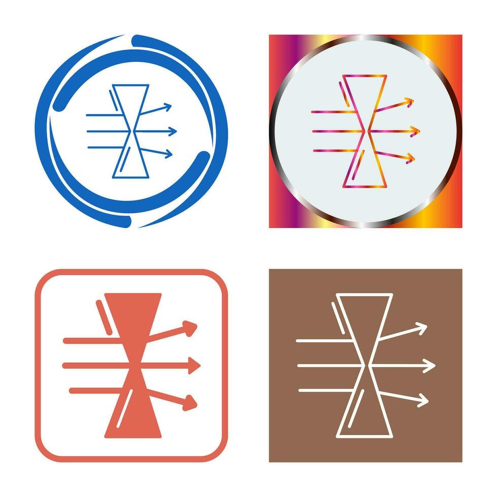 Dispersion Vector Icon