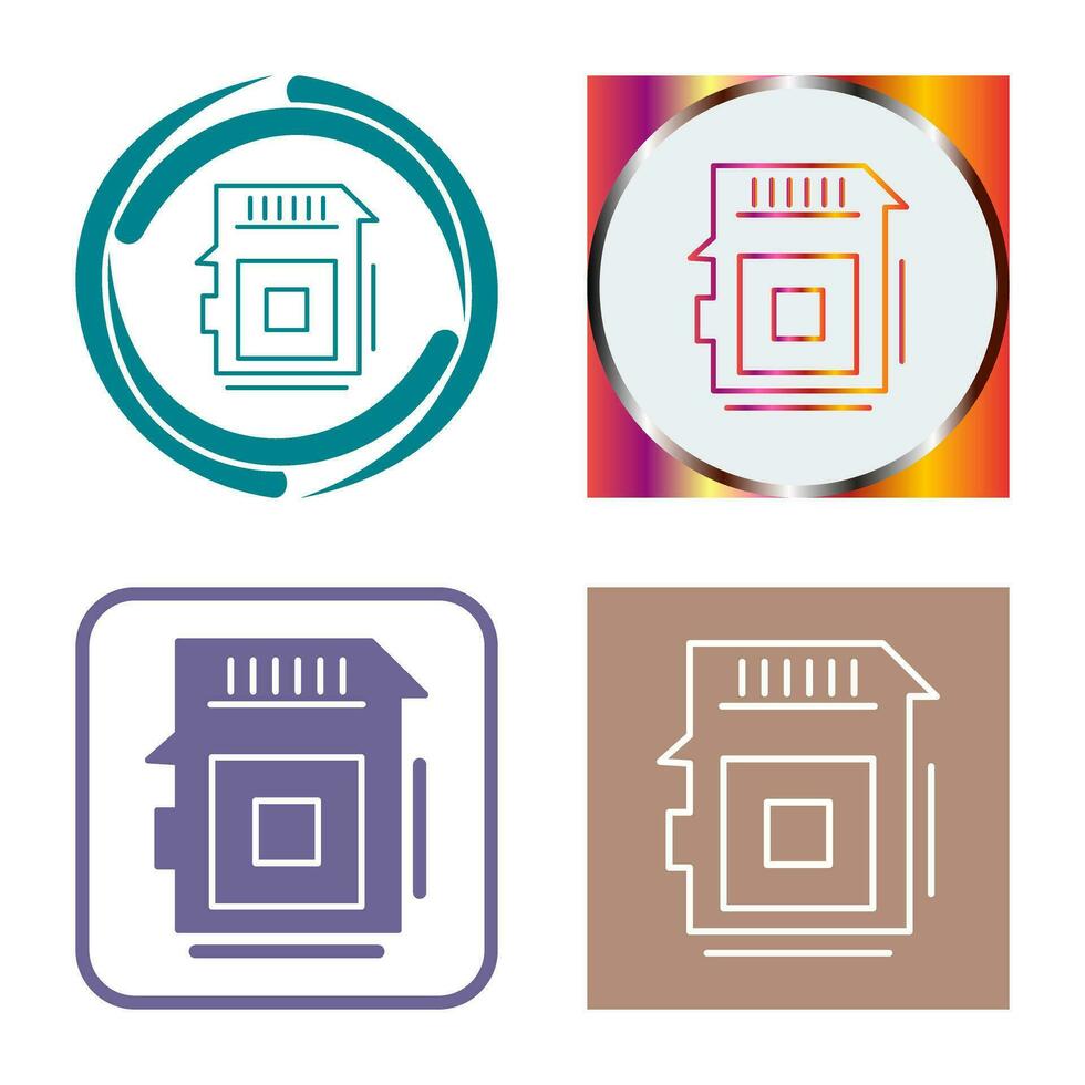 Sd Card Vector Icon
