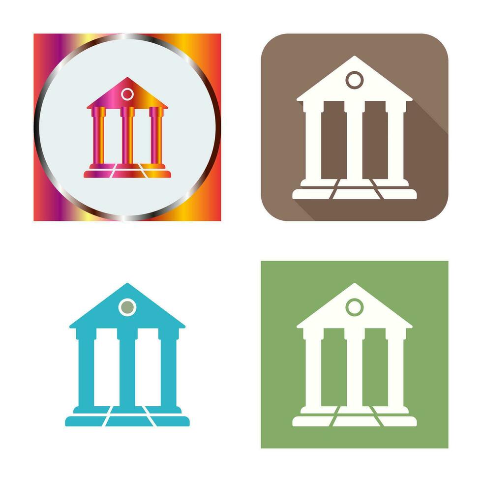 Parthenon Vector Icon