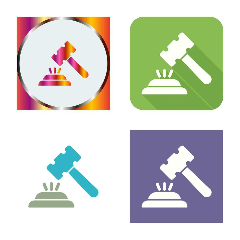 Gavel Vector Icon