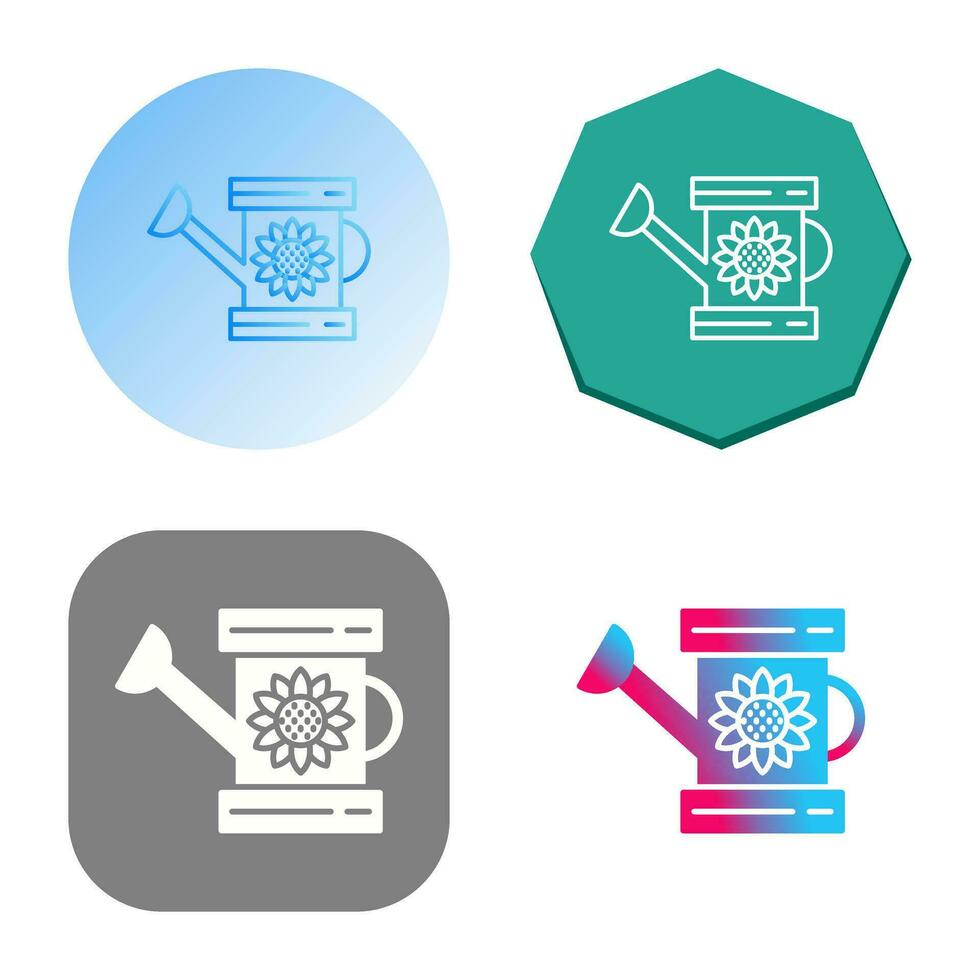 Watering Can Vector Icon