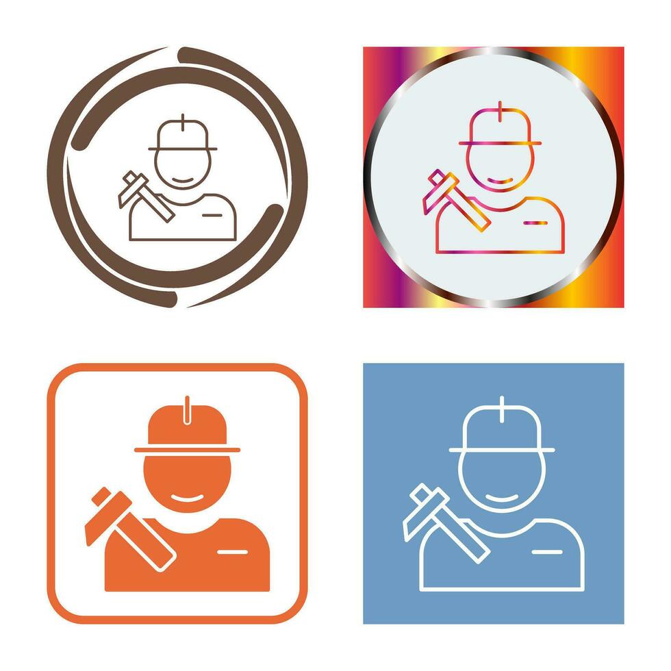 Worker Vector Icon