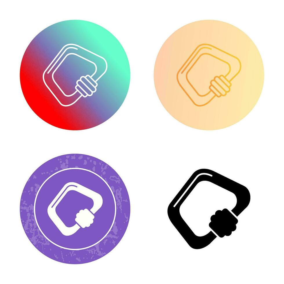 Carabiner Vector Icon