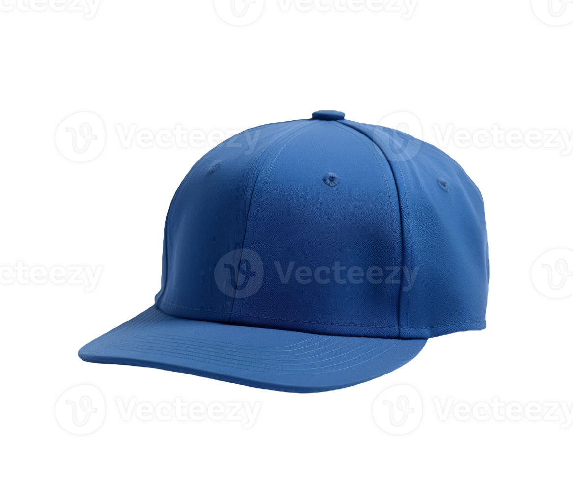 Blau Baseball Hut isoliert auf transparent Hintergrund png