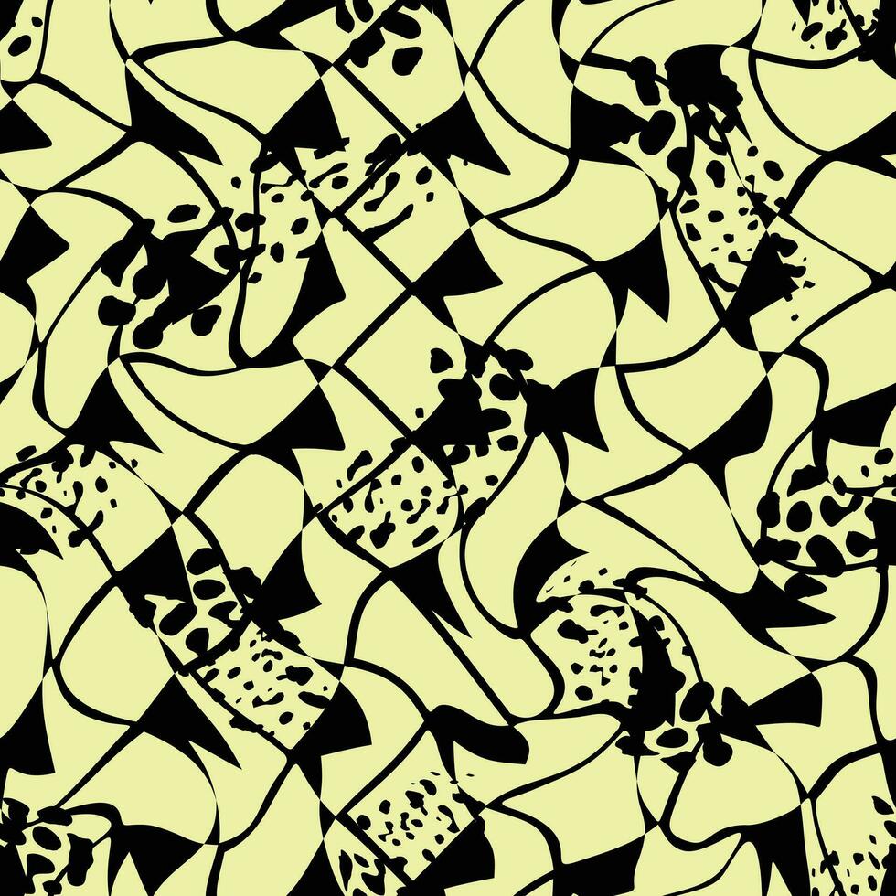 Abstract textile design. Seamless pattern. Vector illustration