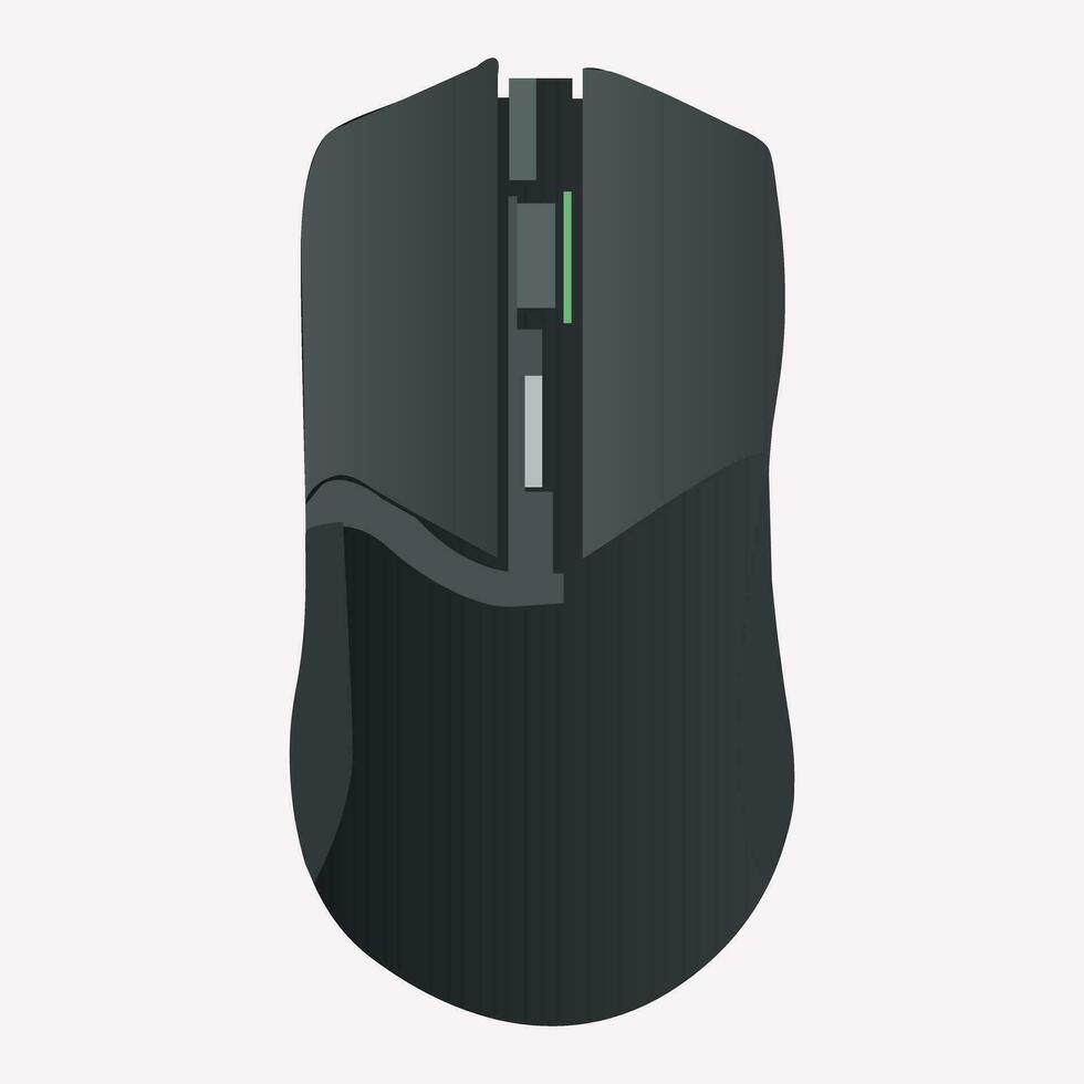 Gaming Mouse Vector Illustration Icon Symbol