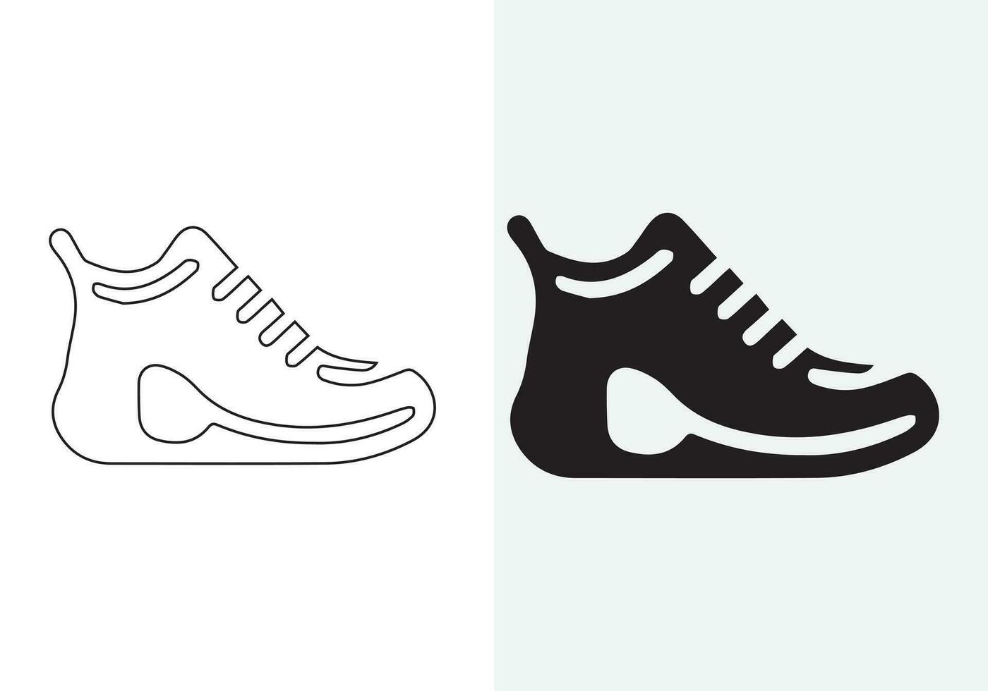 Shoe vector set