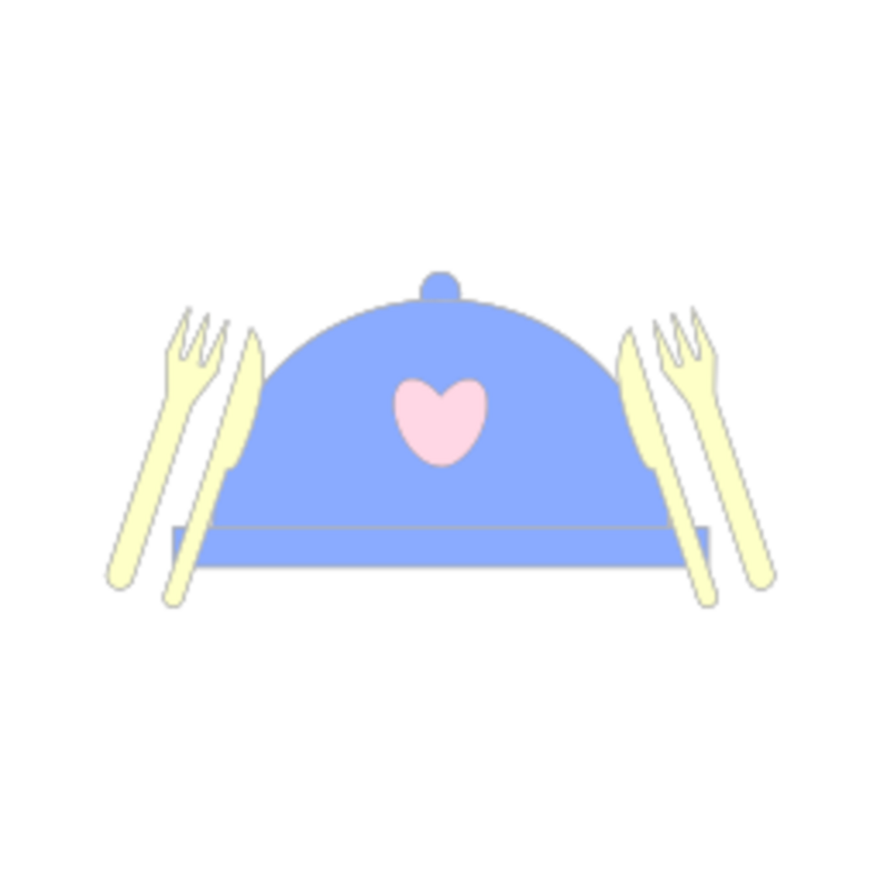 having dinner illustration design png