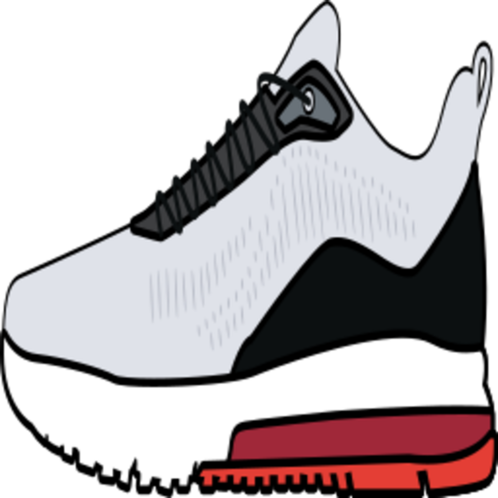 gym shoes illustration design png