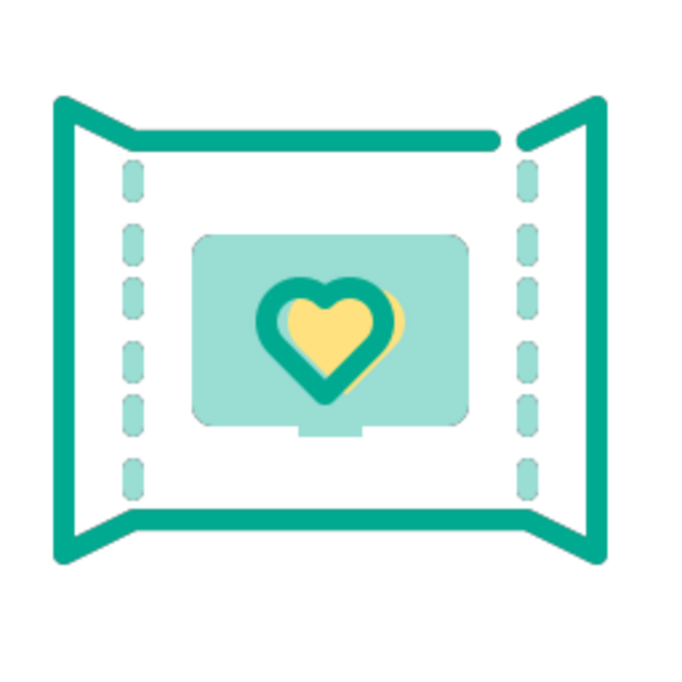 wet towel illustration design png