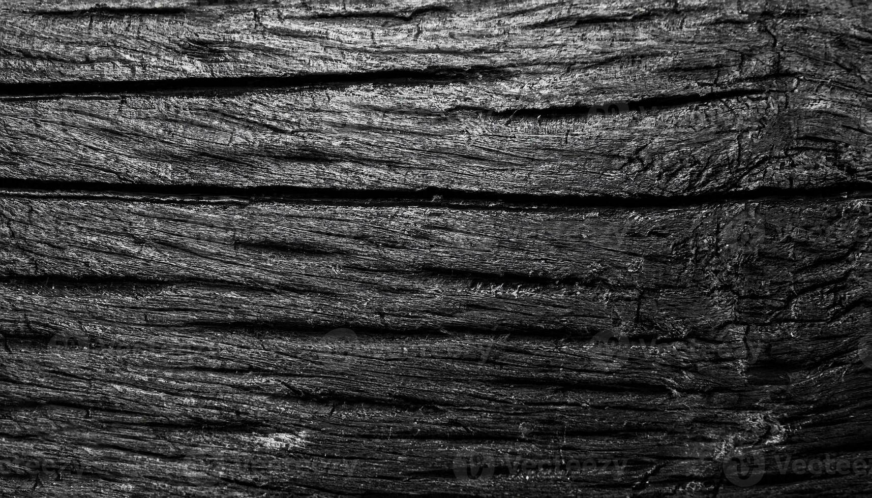 macro foto de negro madera superficie con madera textura