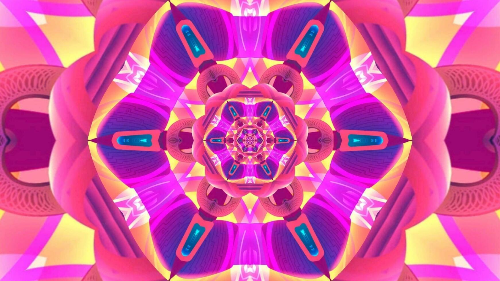 Abstract kaleidoscope background. Beautiful kaleidoscope seamless pattern. Multicolor mosaic texture. Seamless kaleidoscope texture. Unique kaleidoscope design photo
