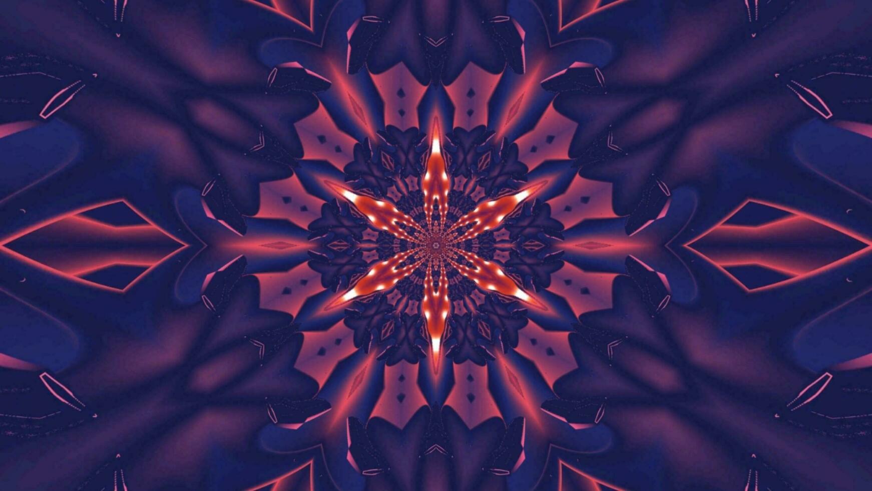 Abstract kaleidoscope background. Beautiful kaleidoscope seamless pattern. Multicolor mosaic texture. Seamless kaleidoscope texture. Unique kaleidoscope design photo