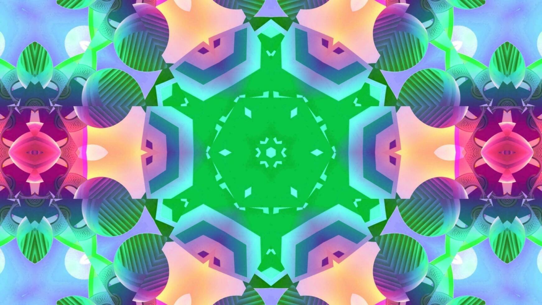 Abstract kaleidoscope background. Beautiful kaleidoscope seamless pattern. Multicolor mosaic texture. Seamless kaleidoscope texture. Unique kaleidoscope design photo