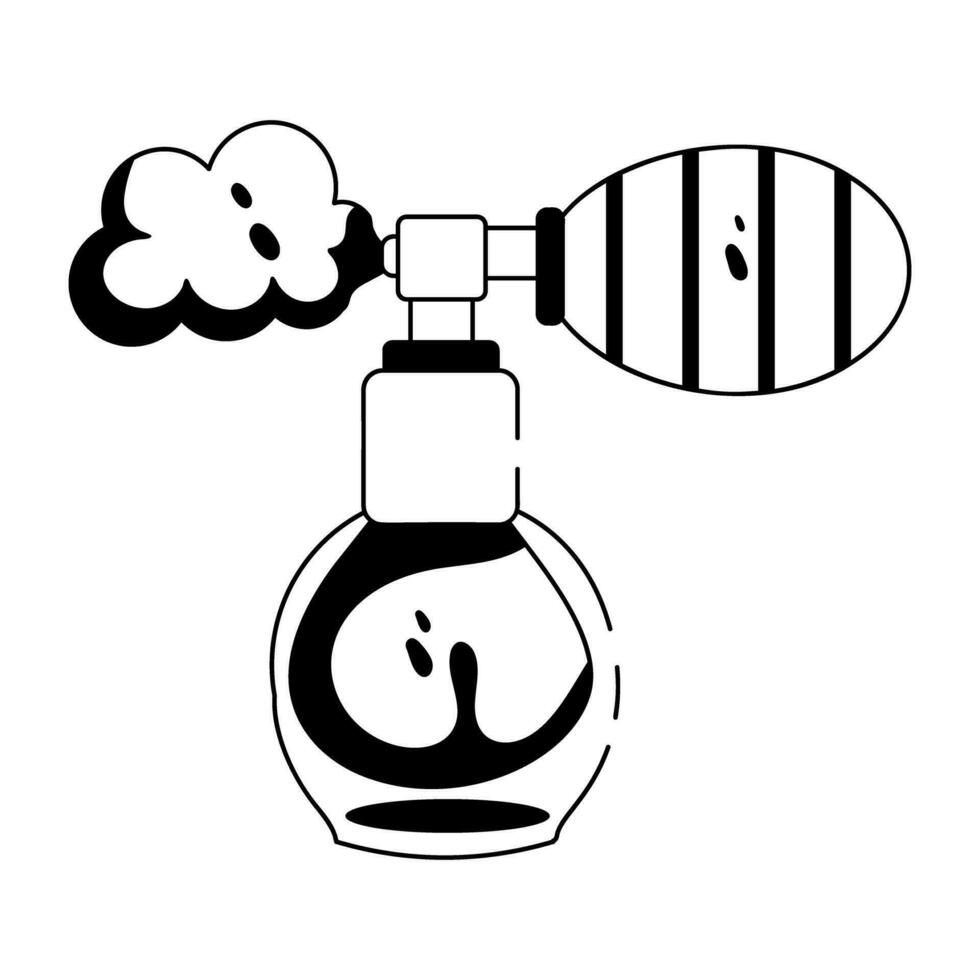 Trendy Perfume Spray vector