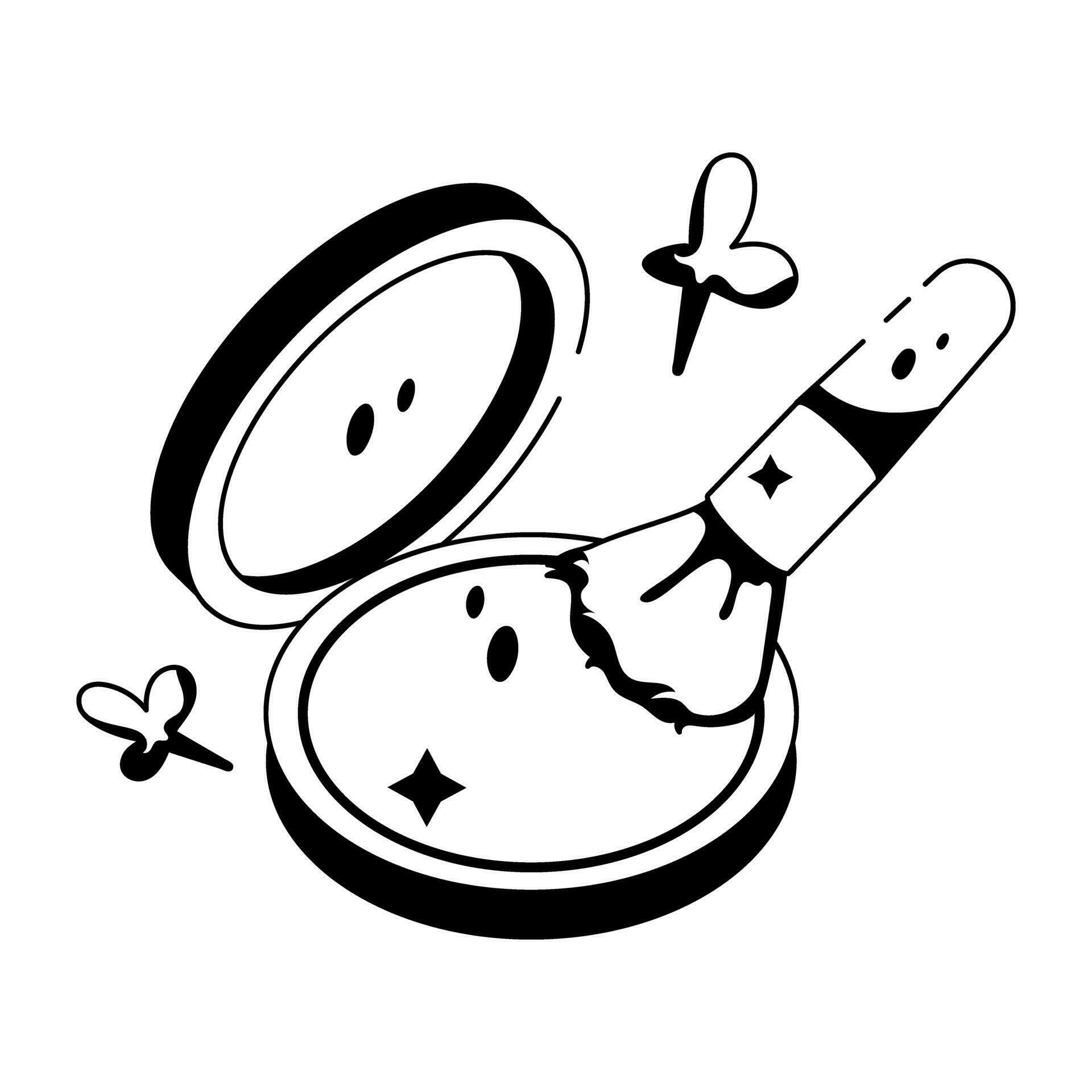 Trendy Blush On 34415402 Vector Art at Vecteezy