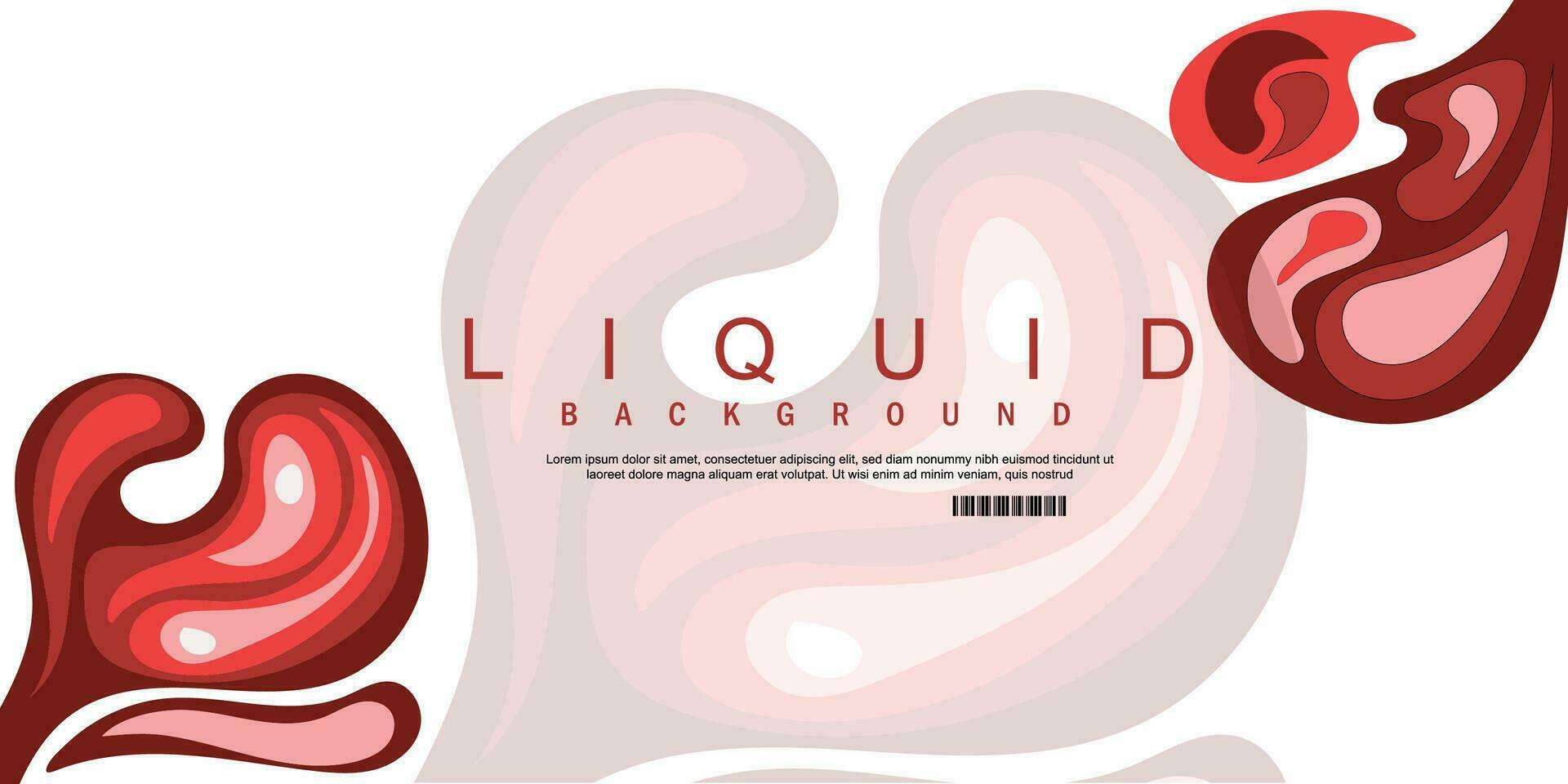 Blood liquid abstract graphic organic paper cut shapes. Dynamical waves, fluid shapes. banners with flowing lines, and Donor quotes. Blood donation. World Blood Donor Day. text space for typography. vector