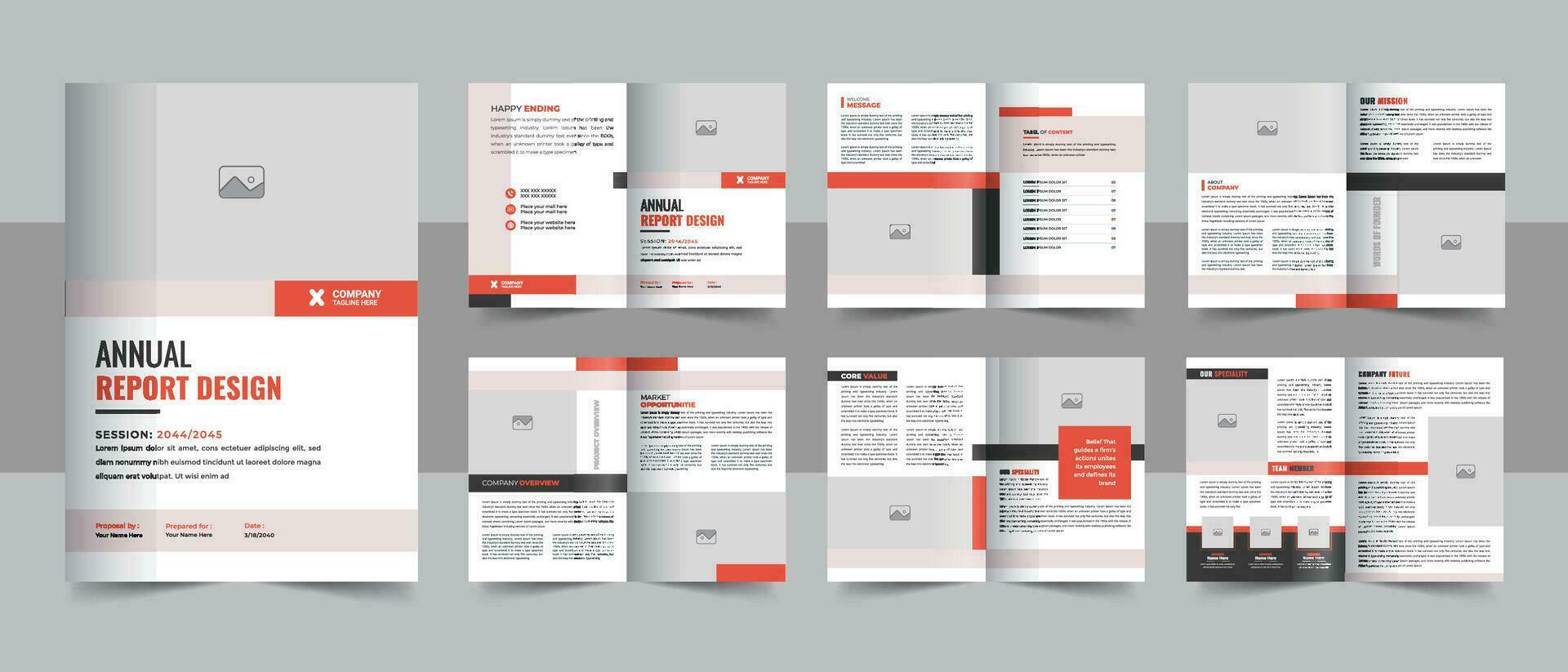 negocio folleto modelo o anual reporte diseño diseño para empresa perfil y corporativo folleto diseño vector
