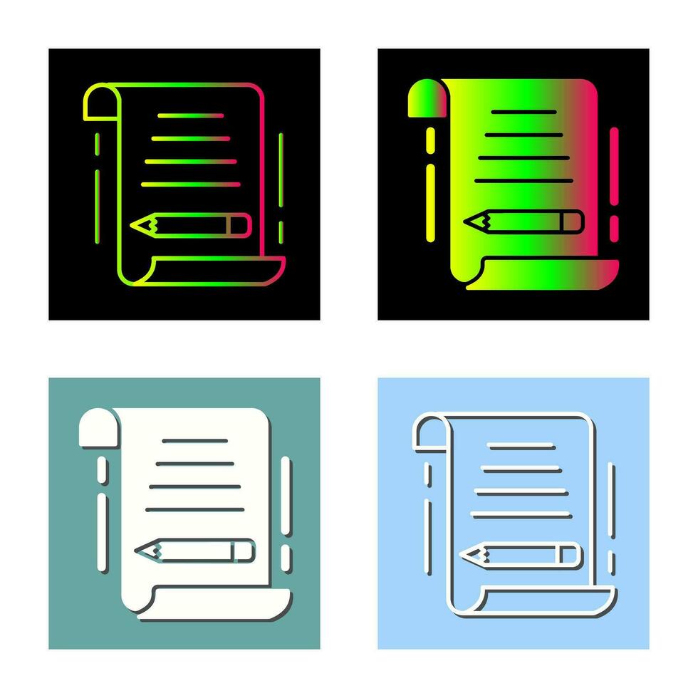 Write Vector Icon