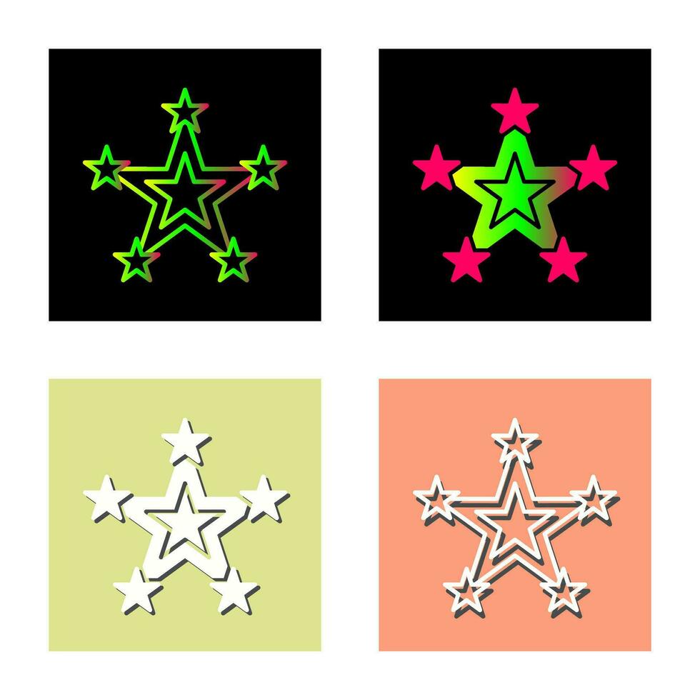 icono de vector de estrella