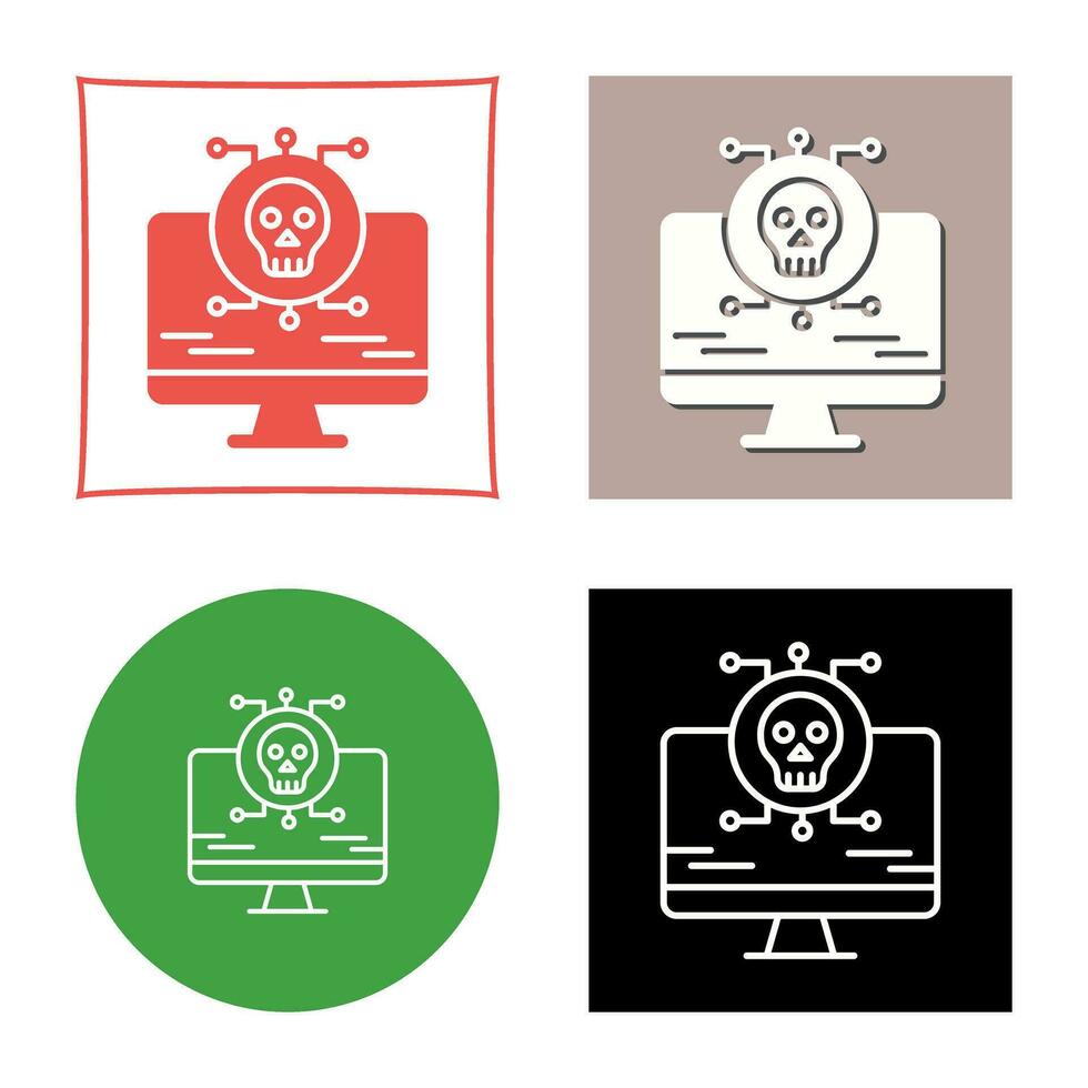 Virus Attack Vector Icon