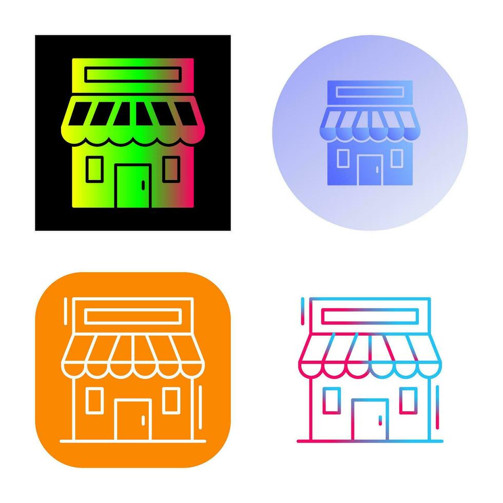 Retail Place Vector Icon