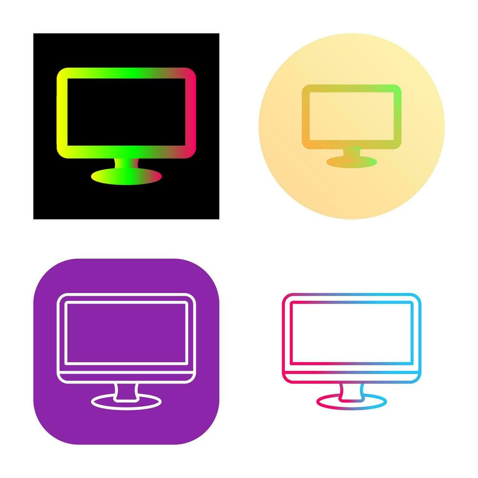 Monitor Vector Icon 34417049 Vector Art at Vecteezy