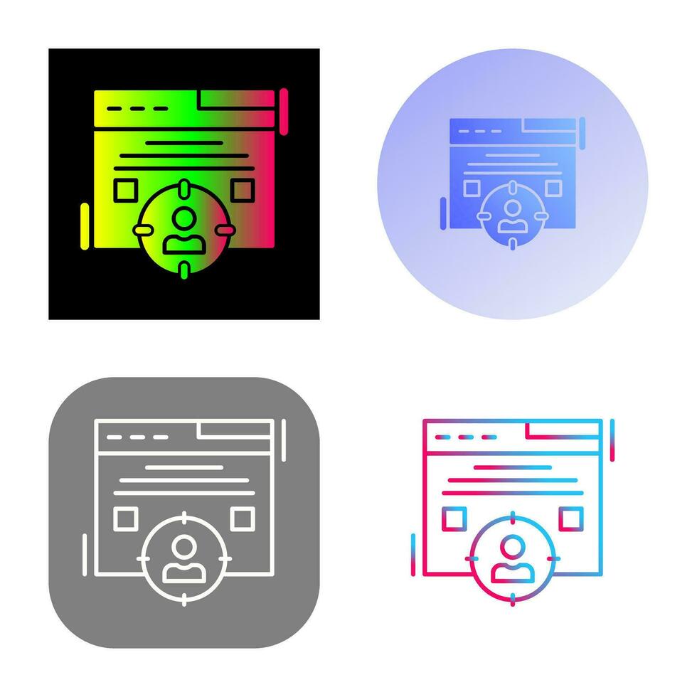 Target Audience Vector Icon