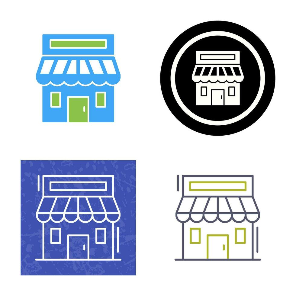 Retail Place Vector Icon