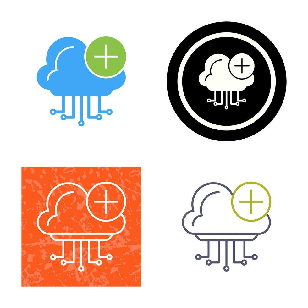 Cloud Computing Vector Icon