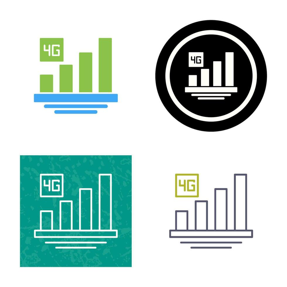 4G Vector Icon