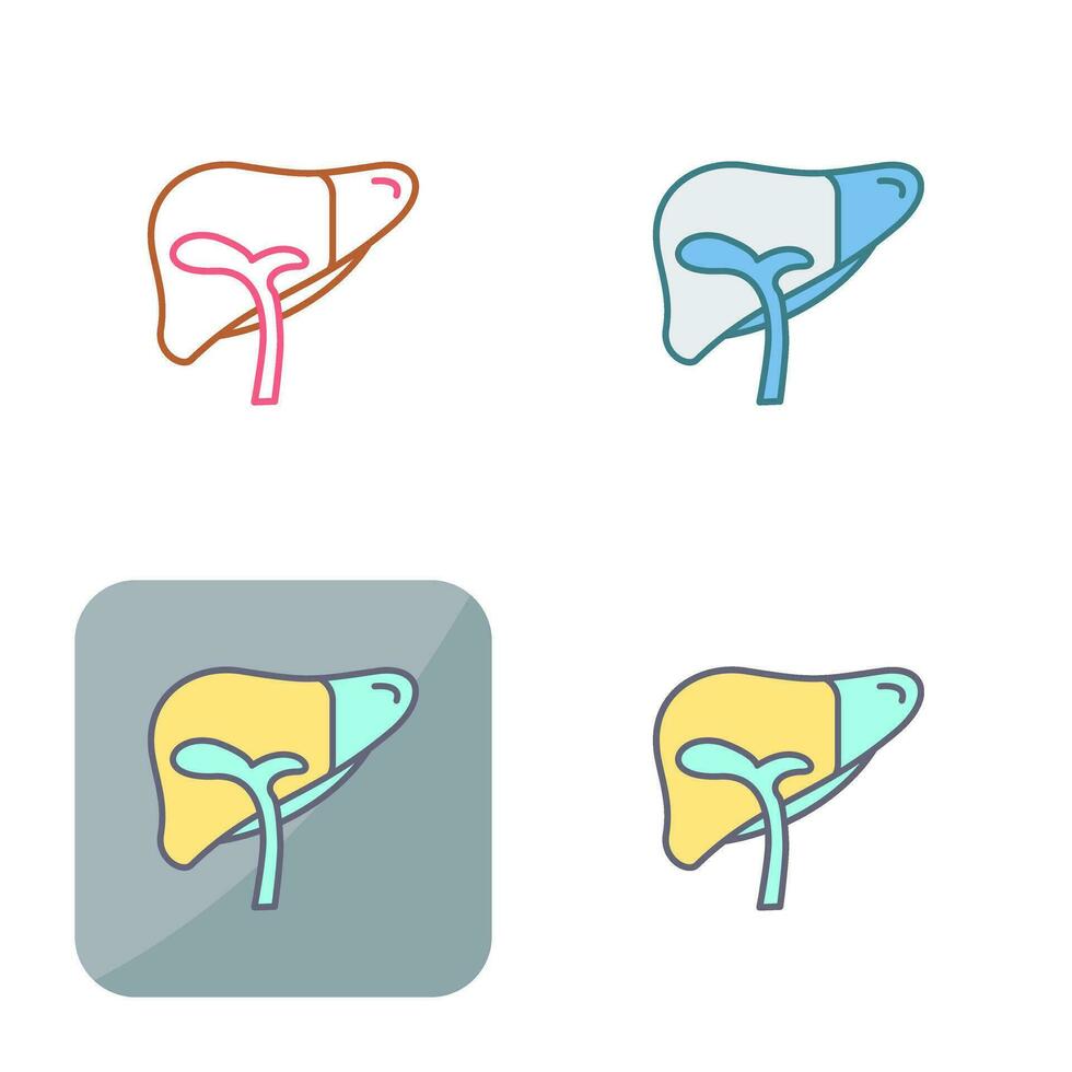 Liver Vector Icon