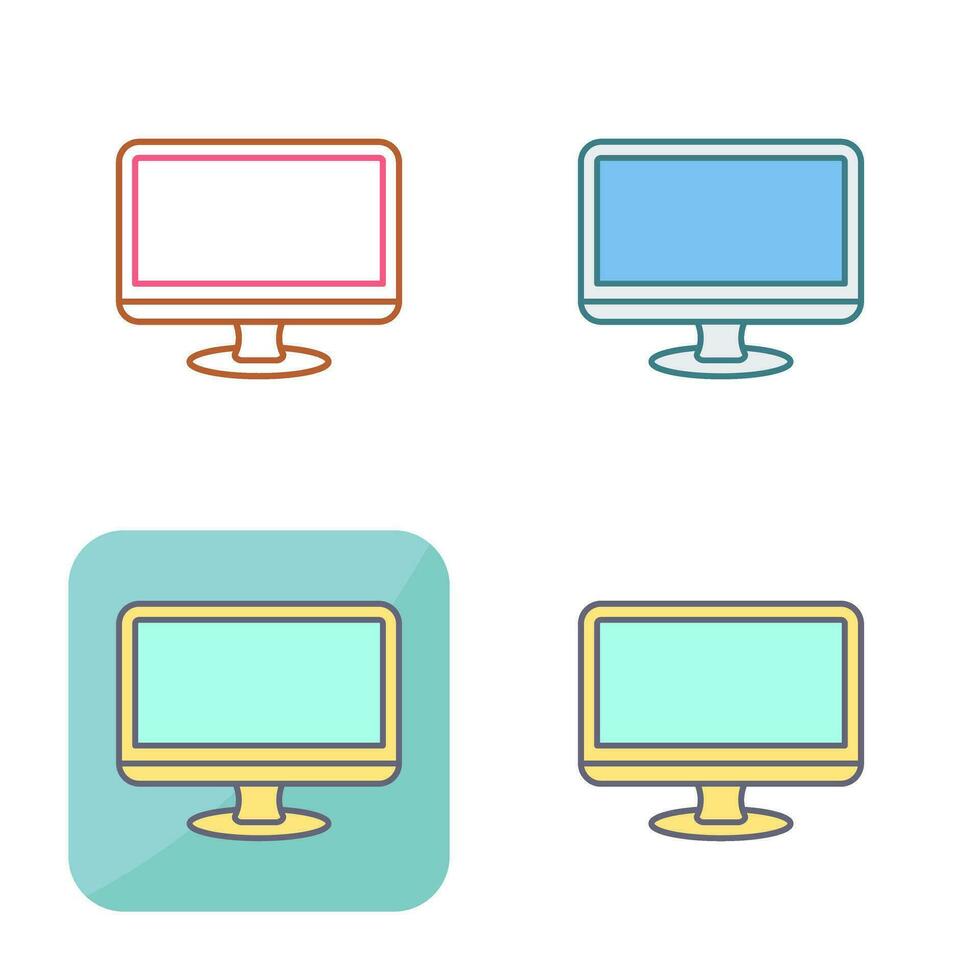 Monitor Vector Icon