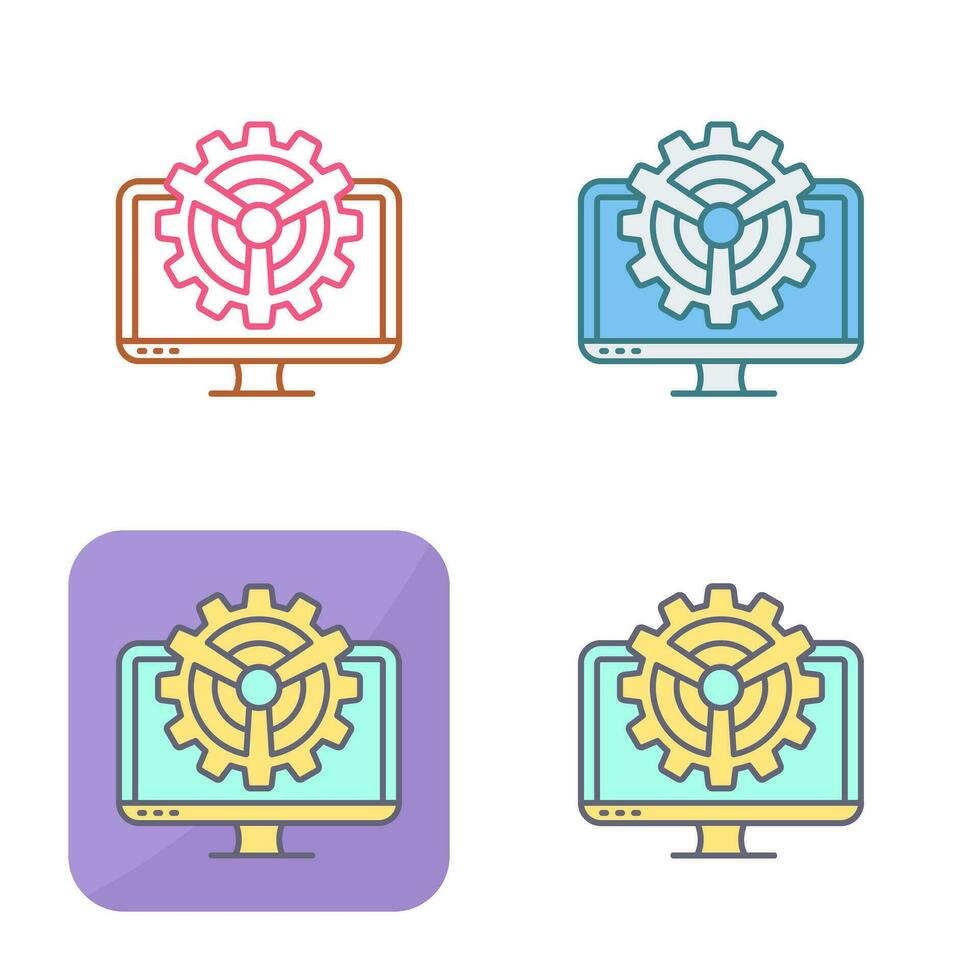 Monitor Vector Icon