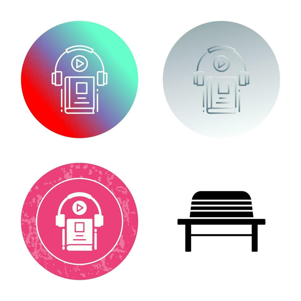 Audio Book Vector Icon