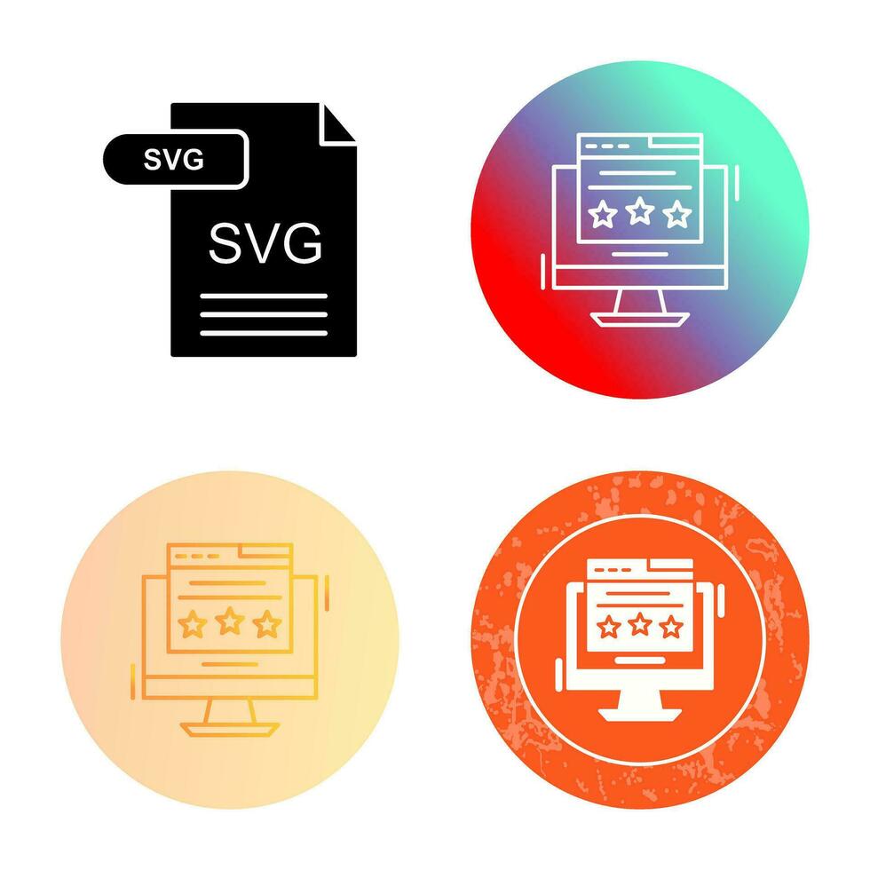 Webpage Quality Vector Icon