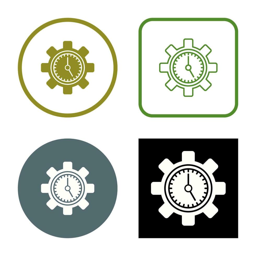 Time Management Vector Icon