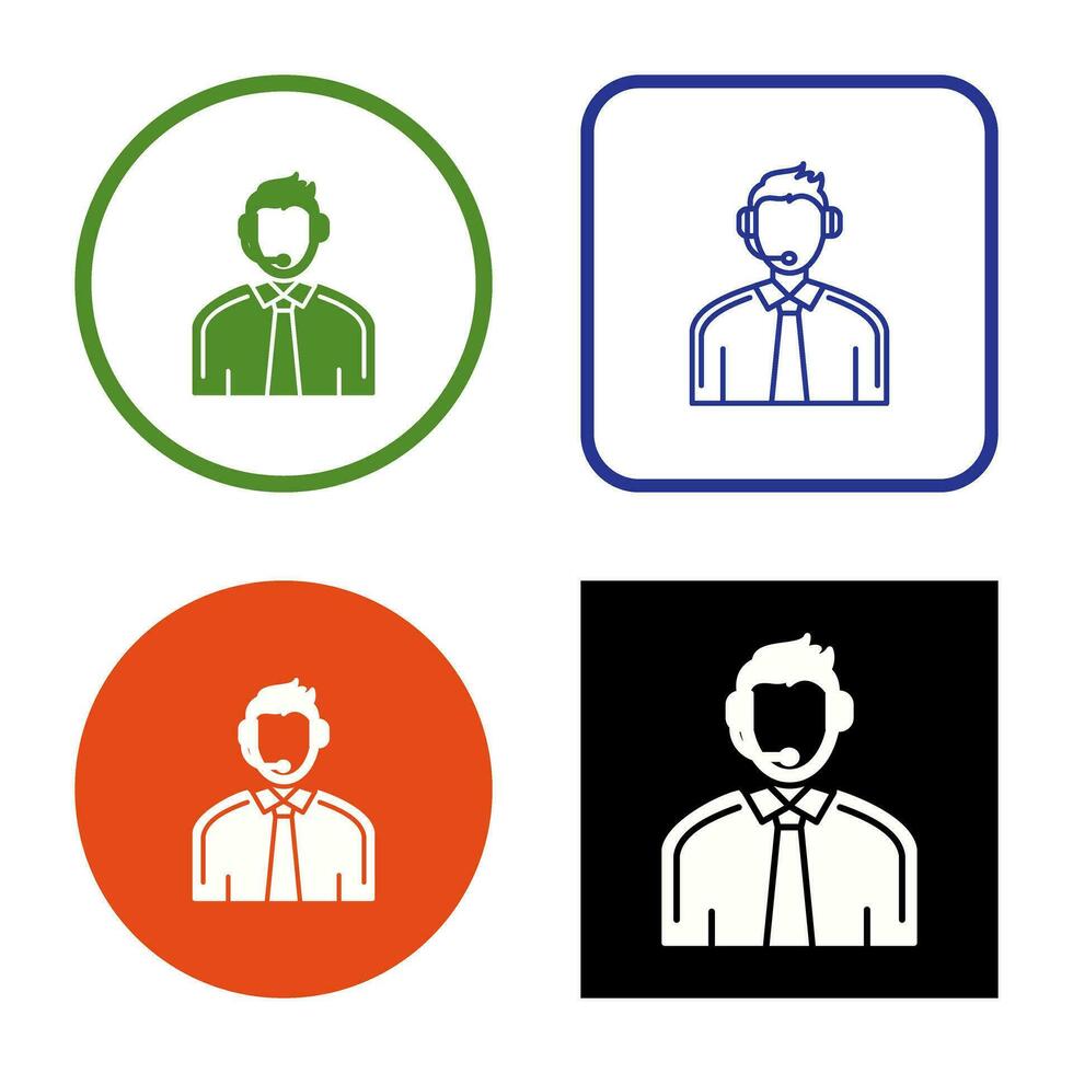 Customer Support Vector Icon